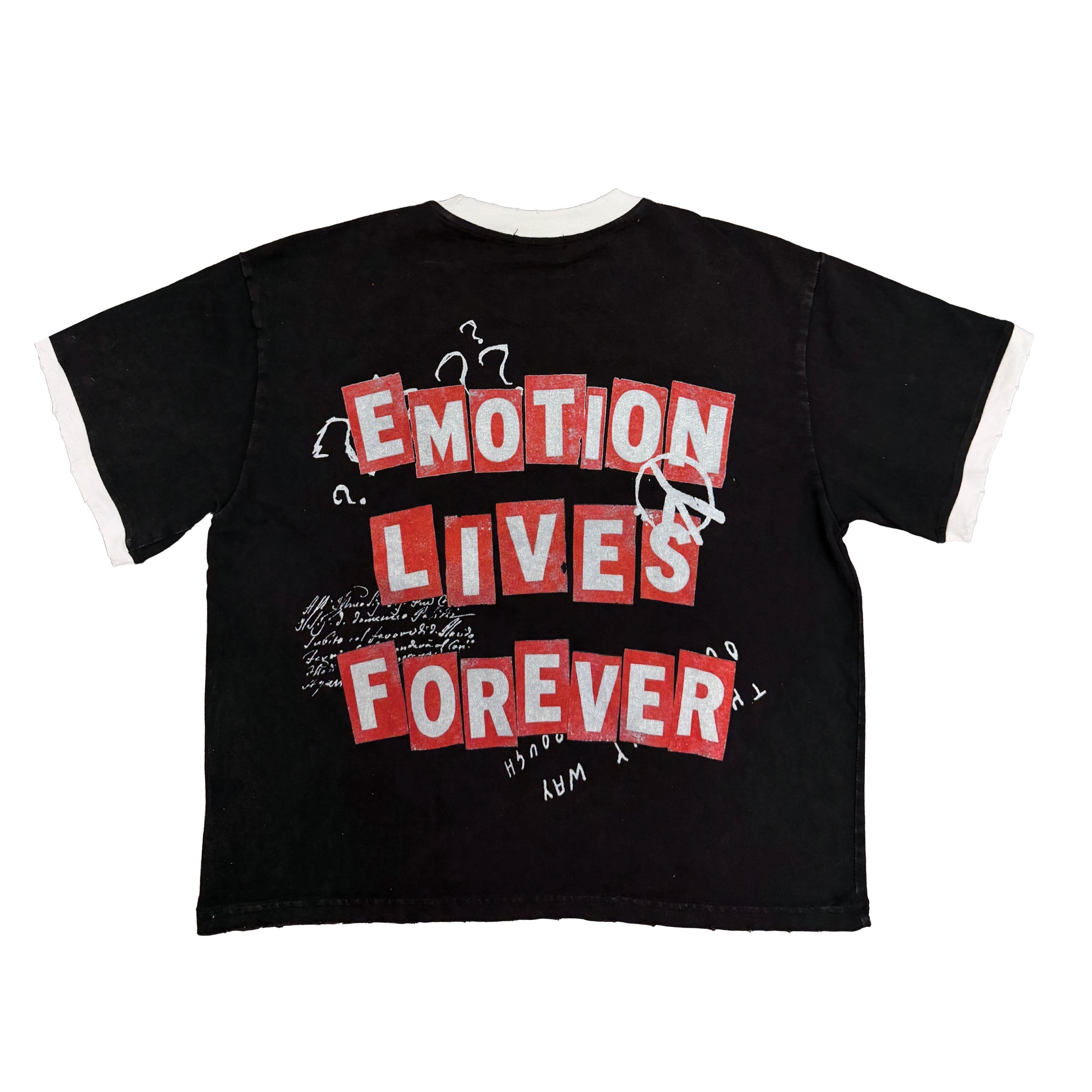 Mixed Emotions Black “Static” Tee